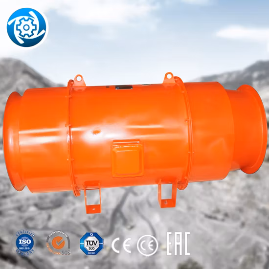 Ventilador axial del túnel del metro anti